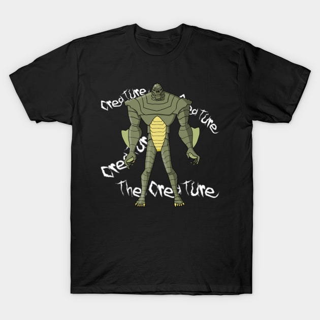 The Creature from the Black Lagoon T-Shirt by AndrewKennethArt